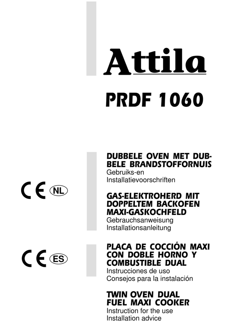 Attila PRDF 1060 Instructions d'installation et d'utilisation