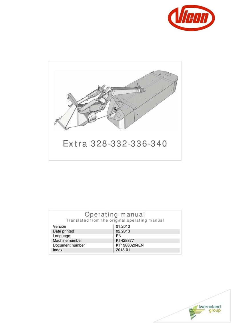 Vicon Extra 328 Manuel utilisateur