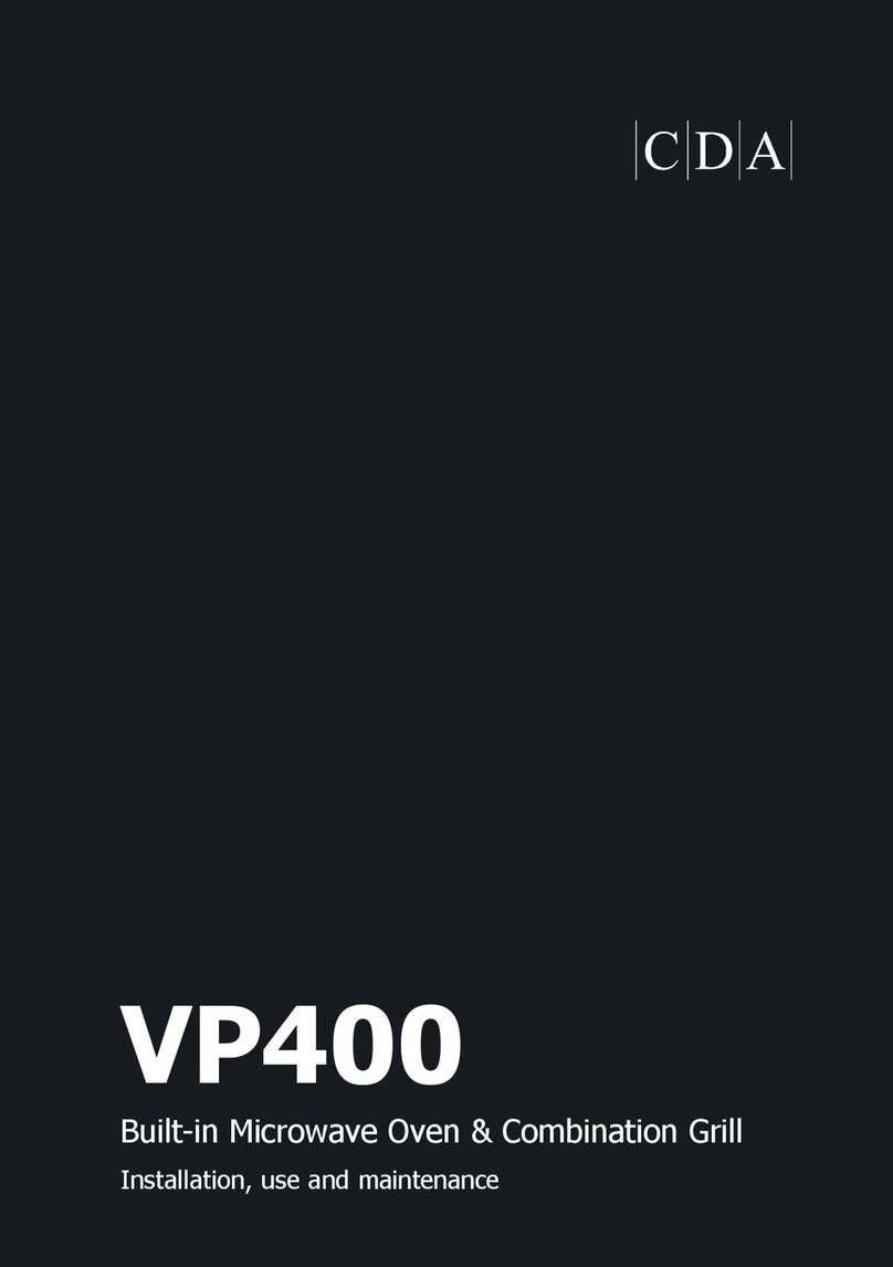 CDA VP400 Manuel de service