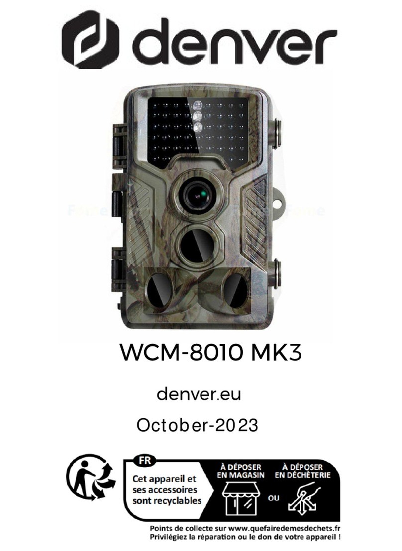 Denver WCM-8010 MK3 Manuel utilisateur