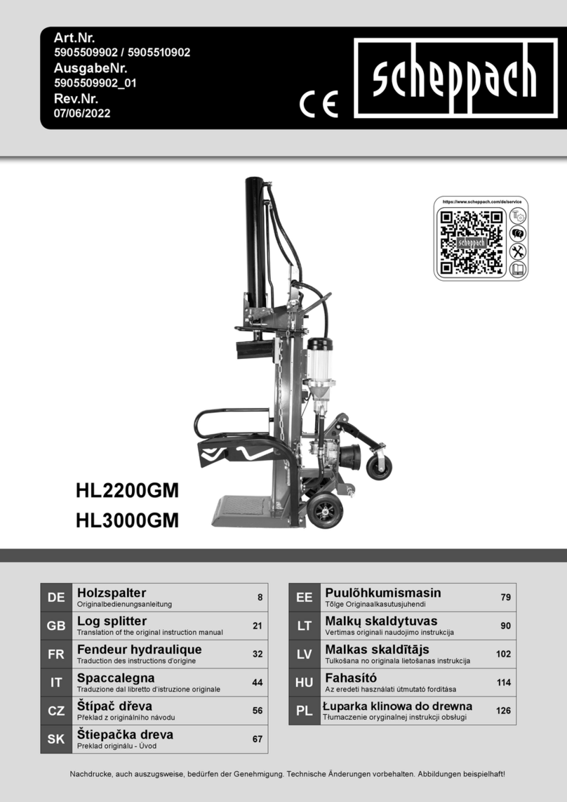 Scheppach HL2200GM Guide de démarrage rapide