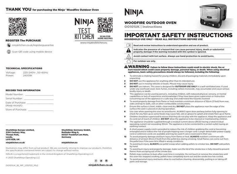 Ninja OO101UK Manuel utilisateur