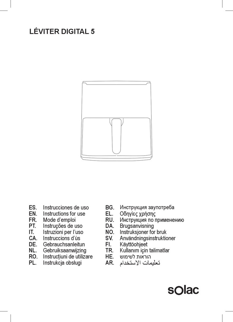 SOLAC LEVITER DIGITAL 5 Manuel utilisateur