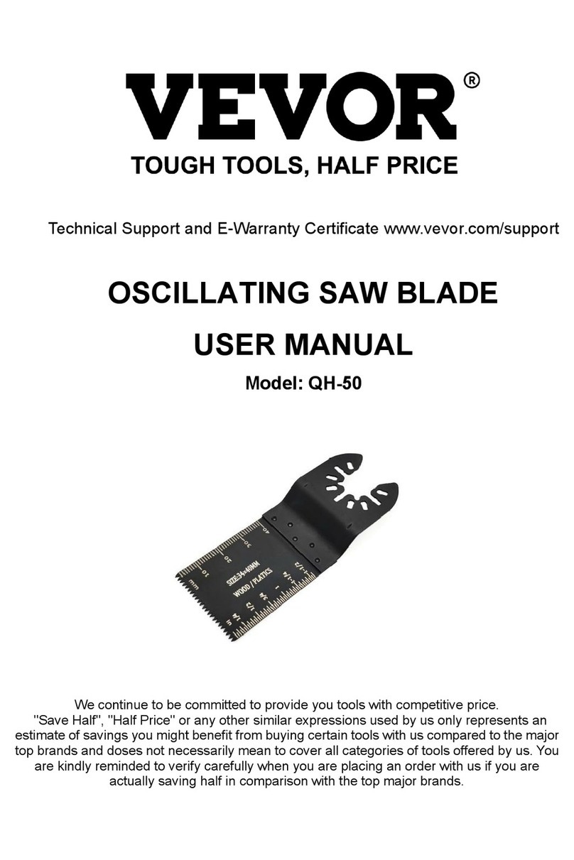 VEVOR QH-50 Manuel utilisateur