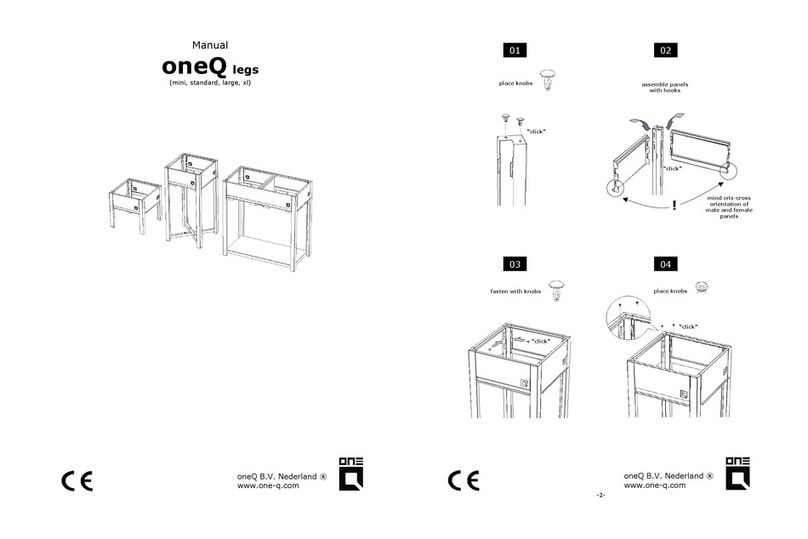 ONEQ Legs Mini Manuel utilisateur