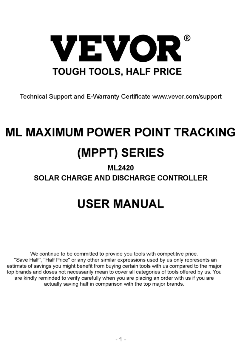 VEVOR ML Series Manuel utilisateur