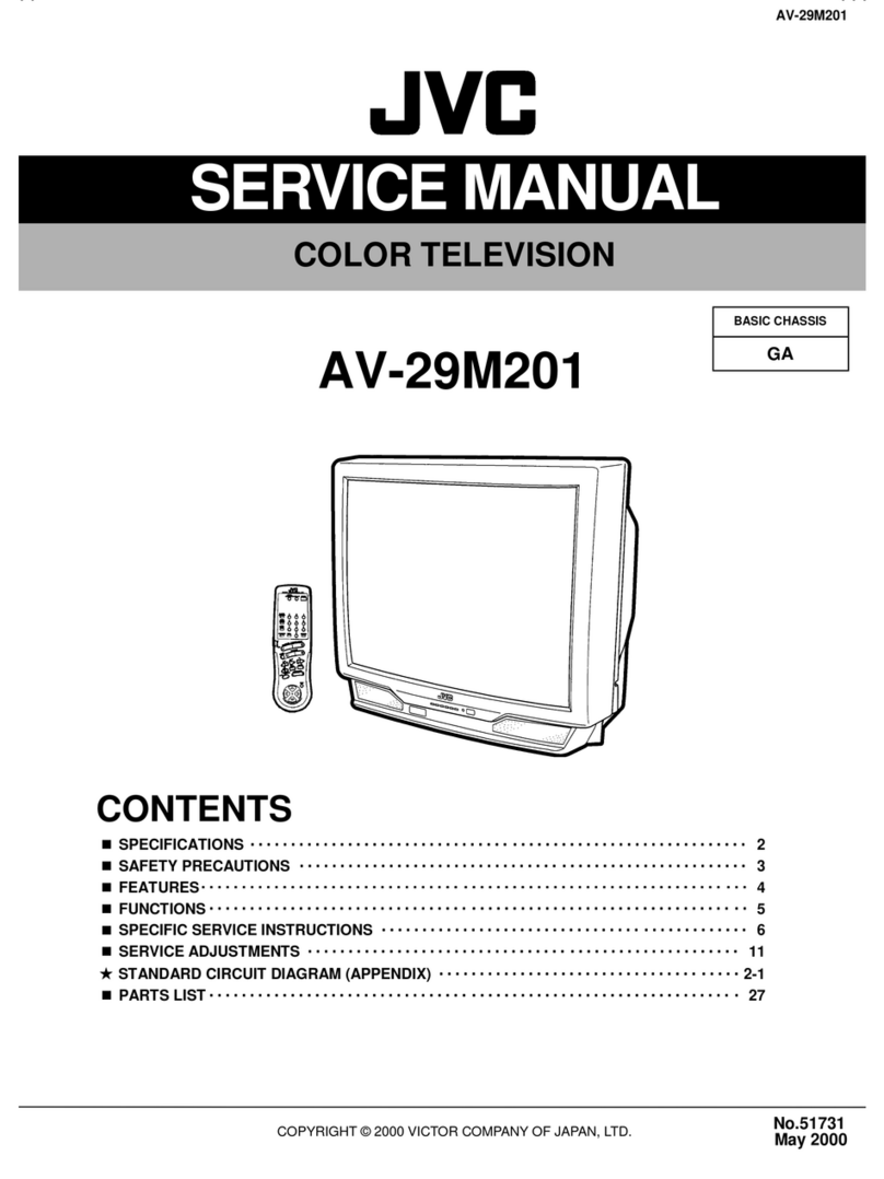JVC AV-29M201 Manuel utilisateur