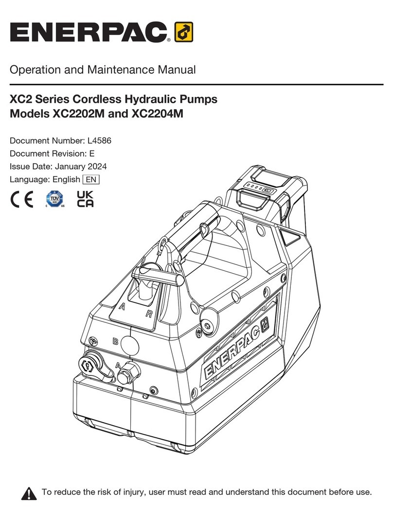 Enerpac XC2 Series Manuel utilisateur