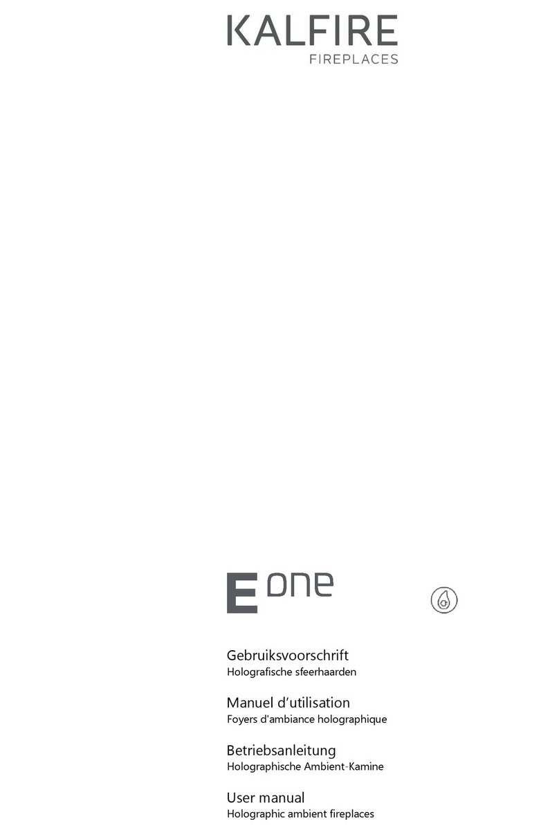 KAL-FIRE E one Manuel utilisateur KAL-FIRE E one Manuel utilisateur