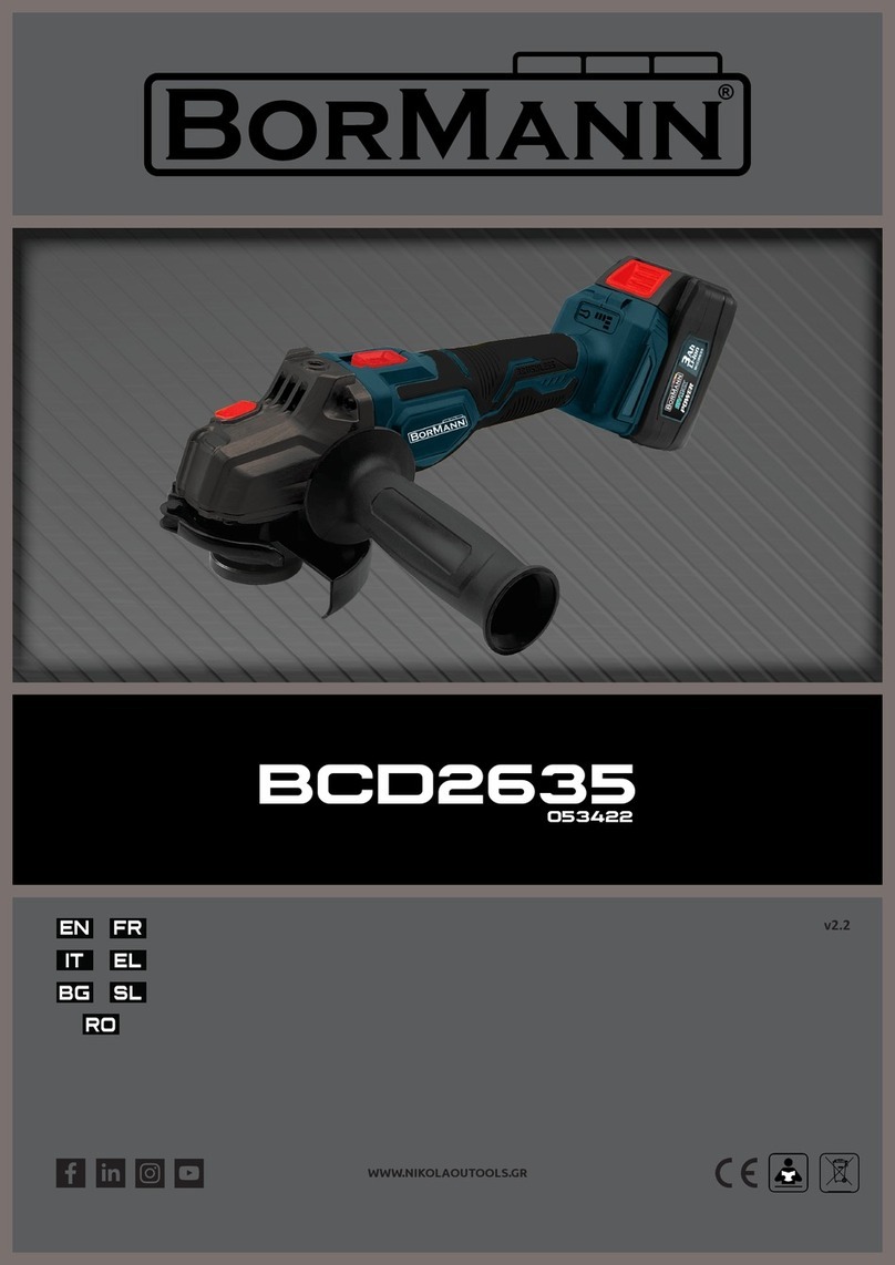 BorMann BCD2635 Manuel utilisateur