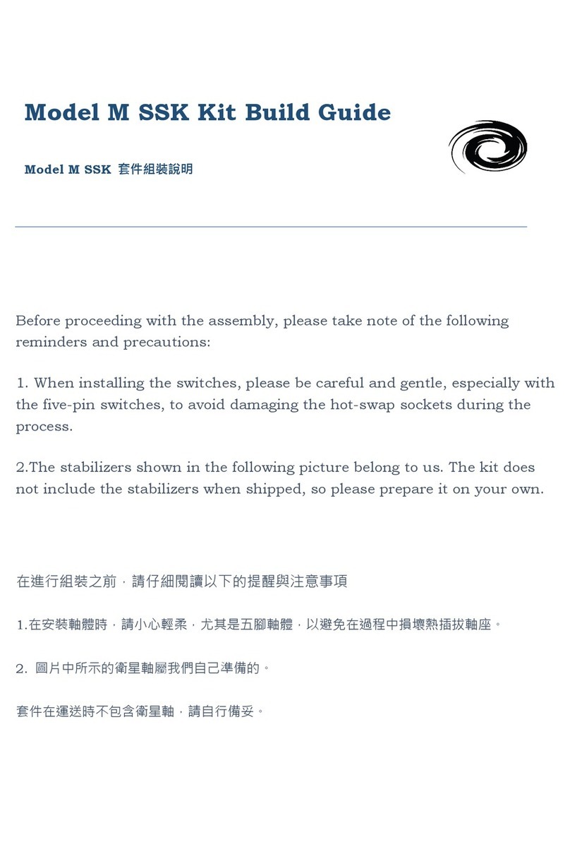 Vortex M SSK Manuel utilisateur