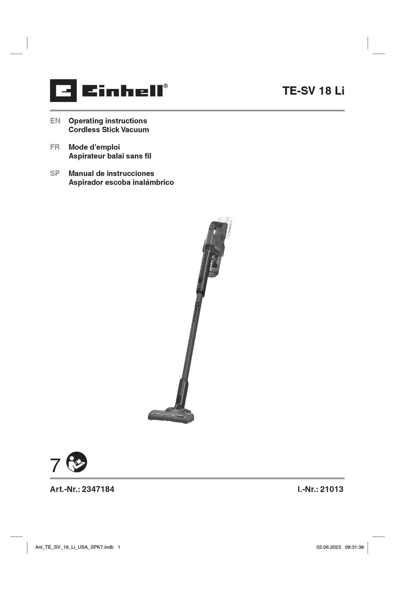 EINHELL TE-SV 18 Li Manuel utilisateur