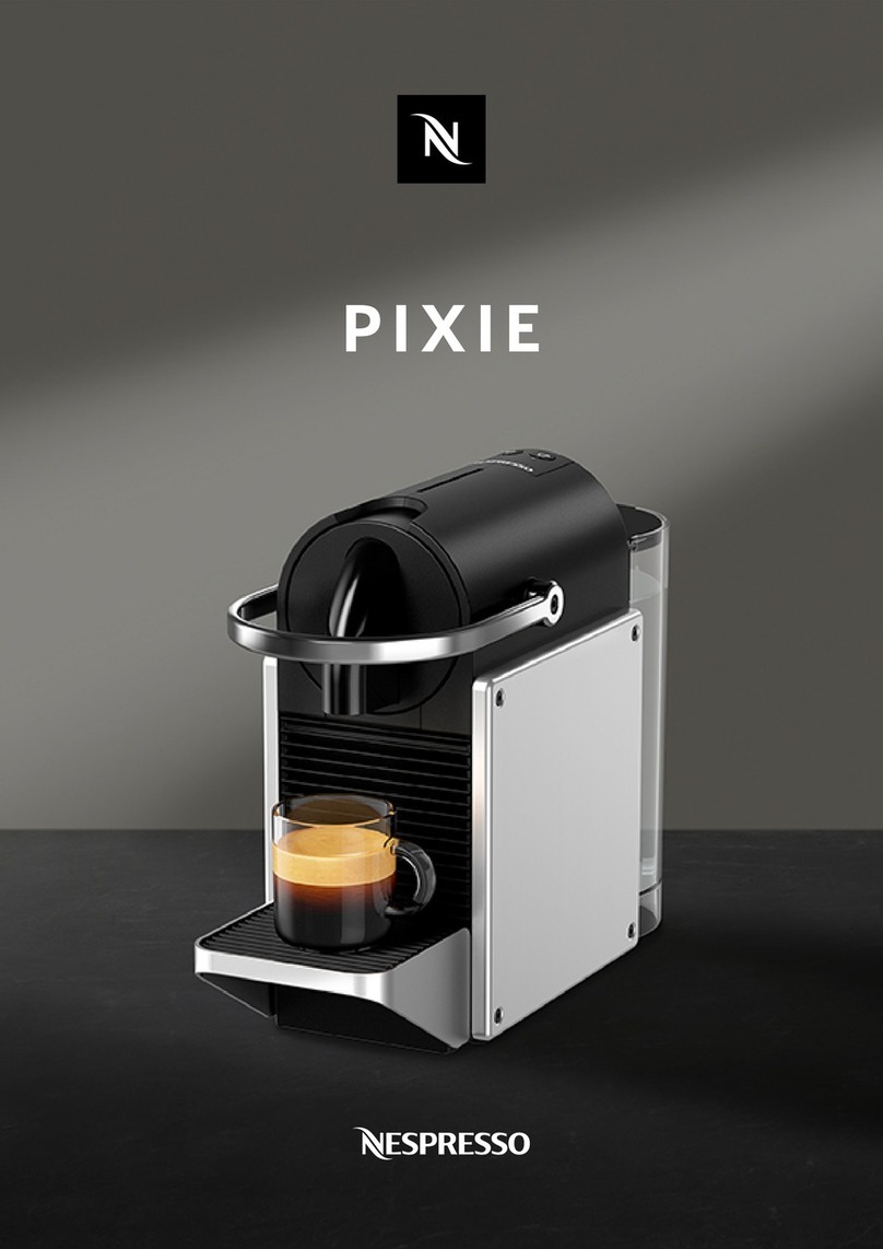 Nespresso Pixie Manuel utilisateur