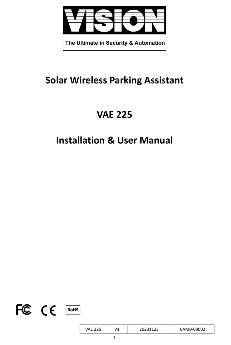 Vision VAE 225 Mode d’emploi