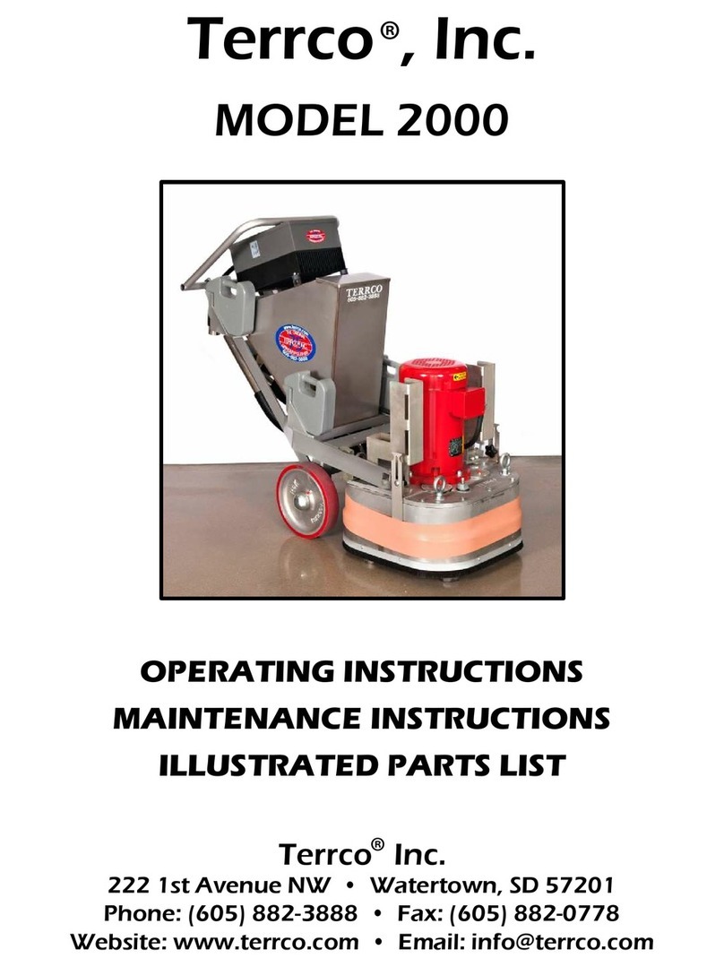 Terrco 2000 Manuel utilisateur