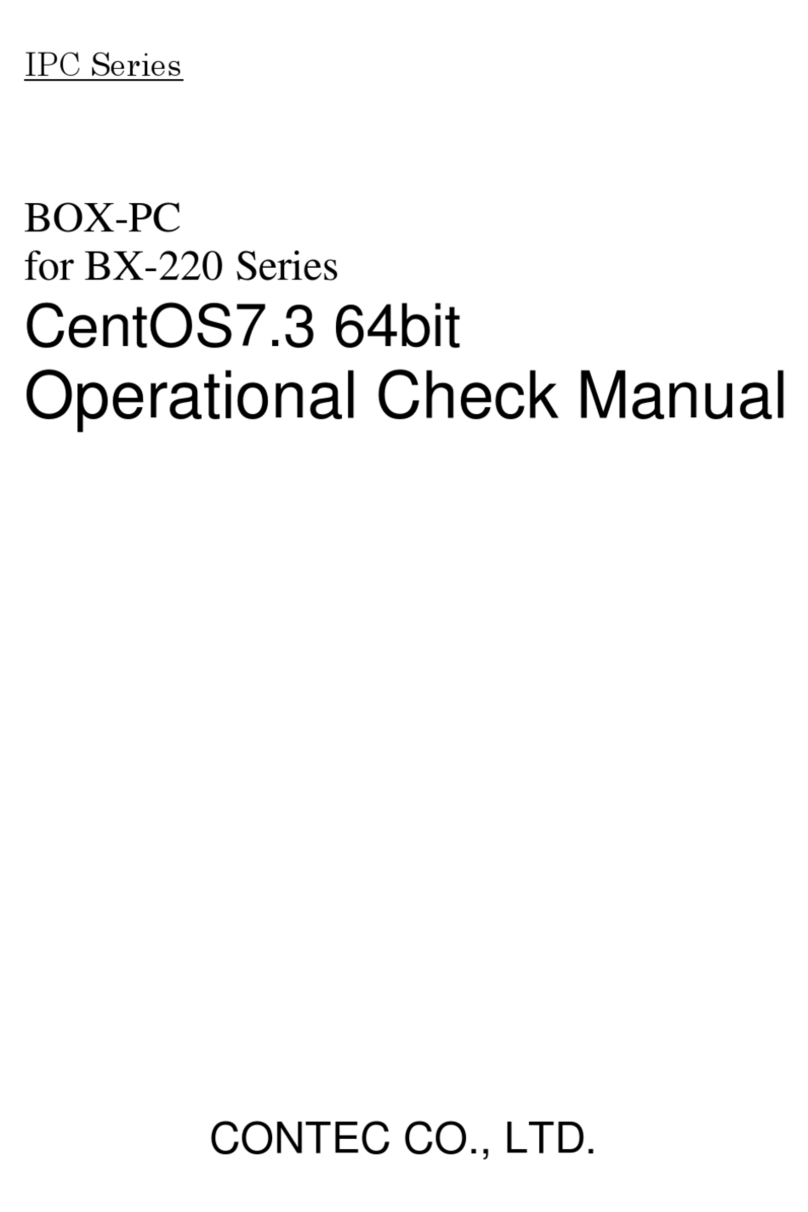 Contec IPC SERIES Guide de démarrage rapide