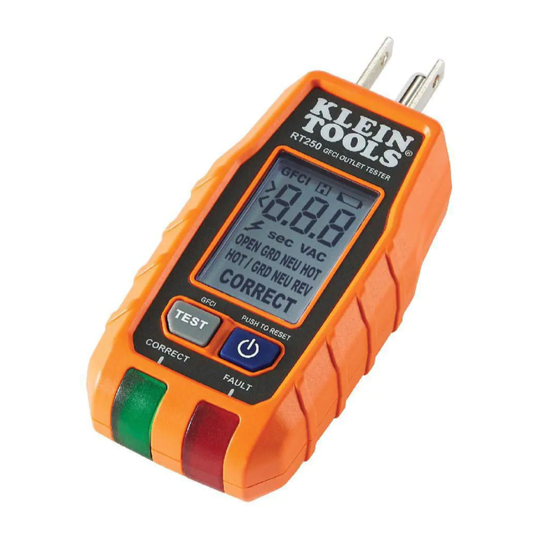 Klein Tools RT250 Manuel utilisateur Klein Tools RT250 Manuel utilisateur