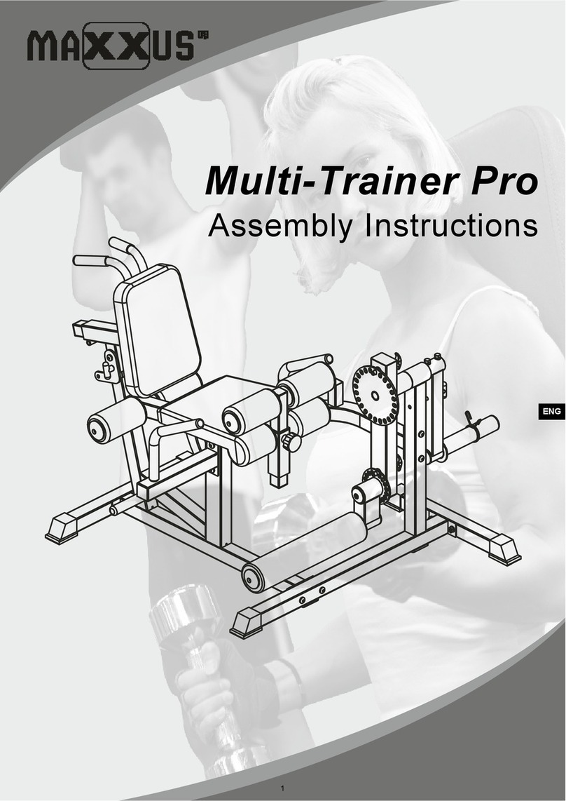 Maxxus Multi-Trainer Pro Manuel utilisateur