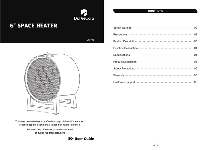 Dr.Prepare DCH03 Manuel utilisateur
