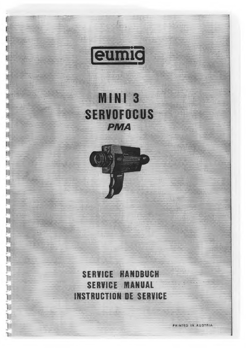 Eumig MINI 3 SERVOFOCUS Manuel utilisateur