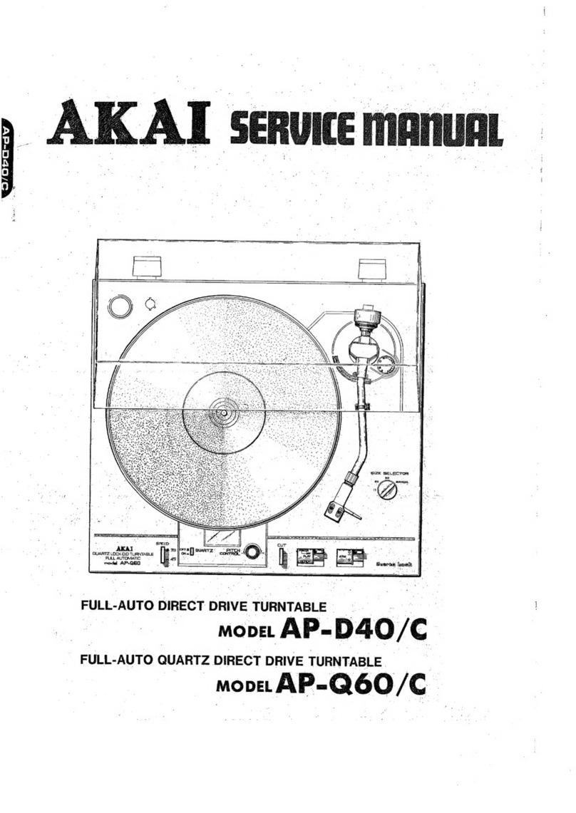 Akai AP-D40 Manuel utilisateur