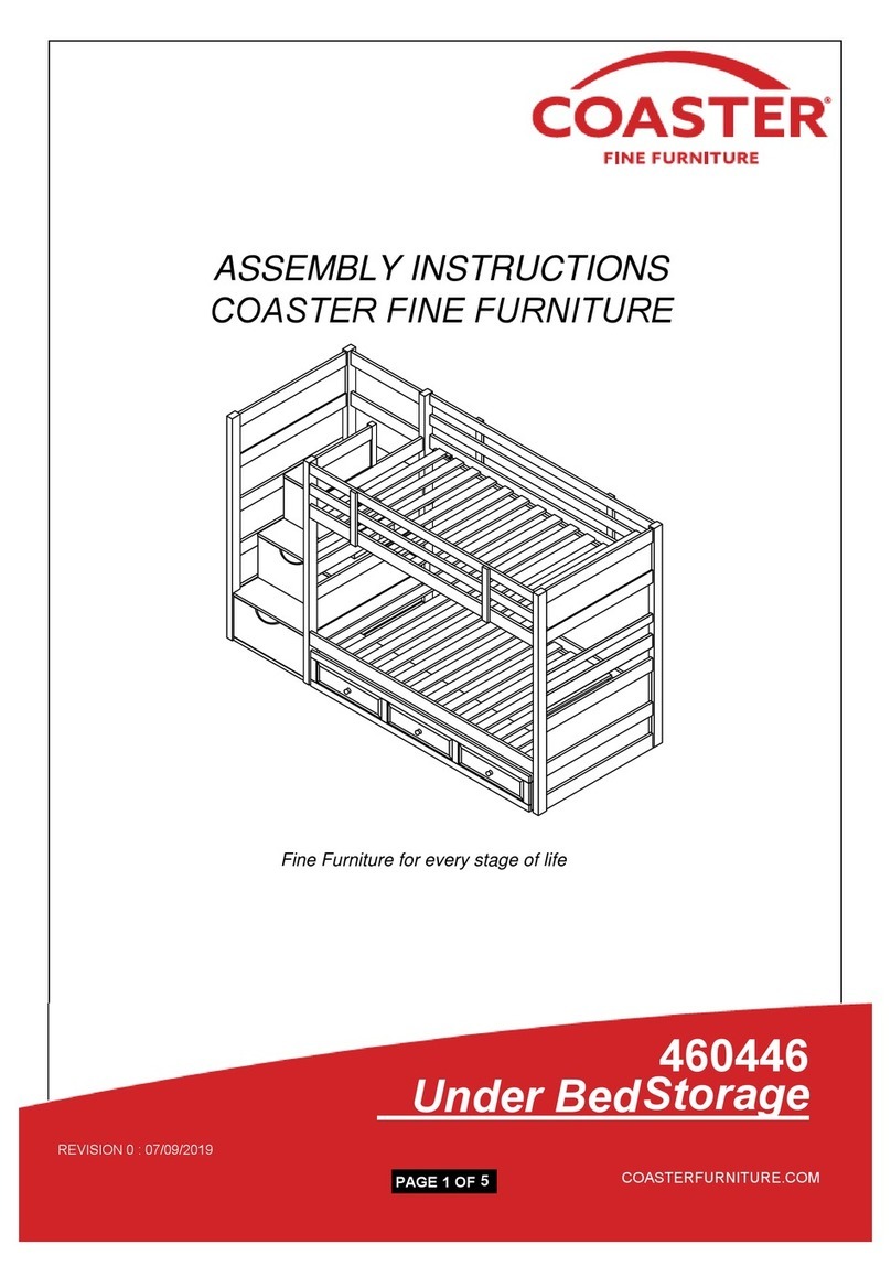 Coaster 460446 Manuel utilisateur