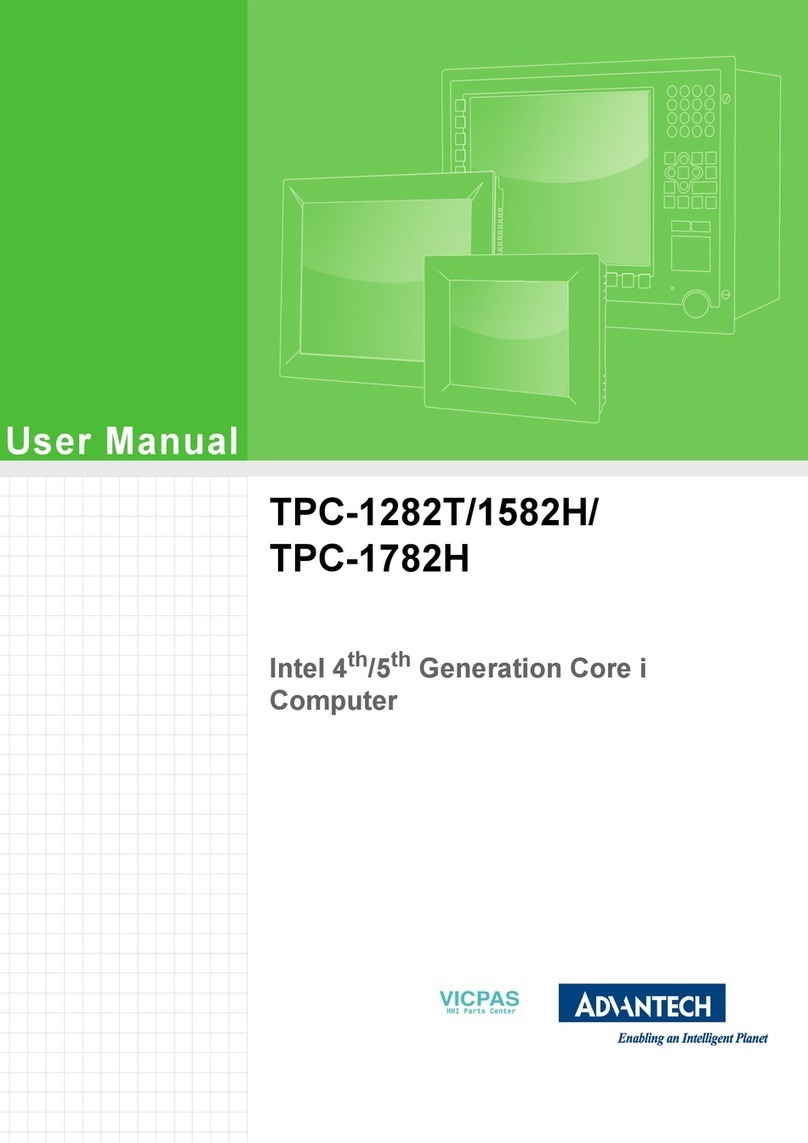 Advantech TPC-1282T Manuel utilisateur