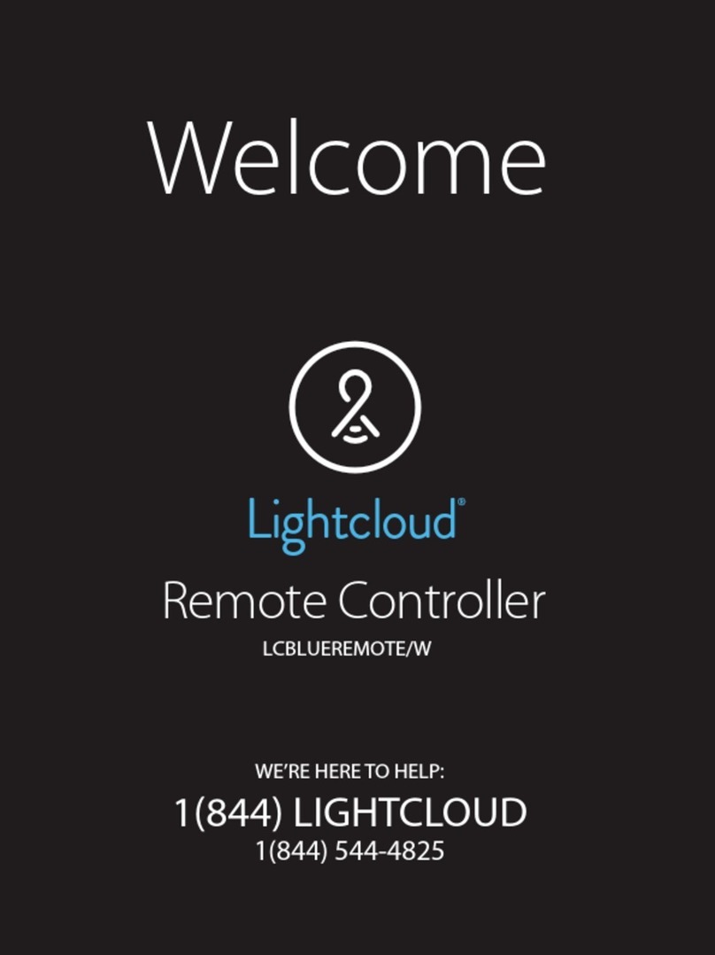 Lightcloud LCBLUEREMOTE/W Manuel utilisateur