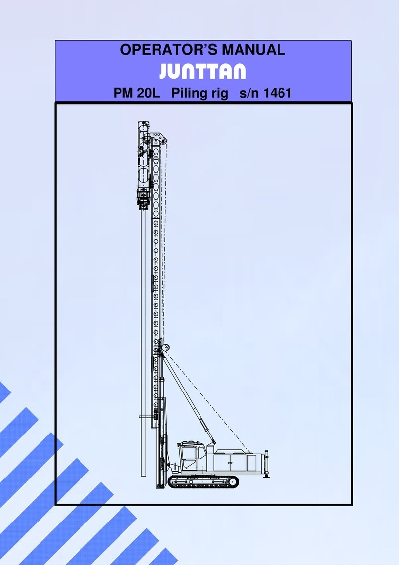 JUNTTAN PM 20L Manuel utilisateur