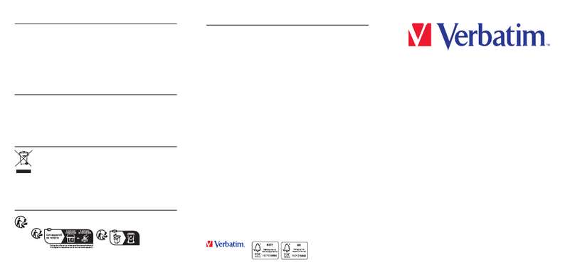 Verbatim CMH-08 Manuel utilisateur