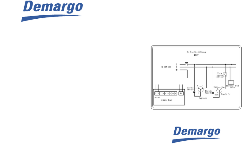 Demargo DM90NF Guide de l'utilisateur