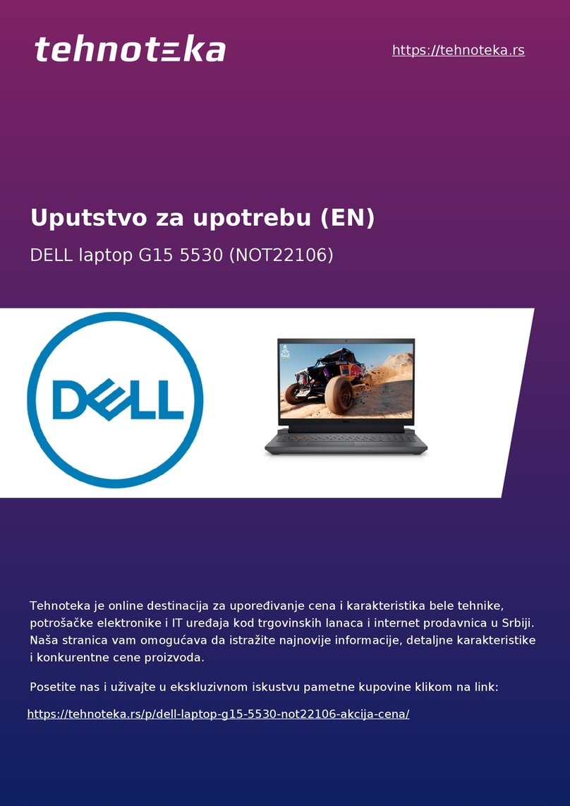Dell NOT22106 Manuel utilisateur