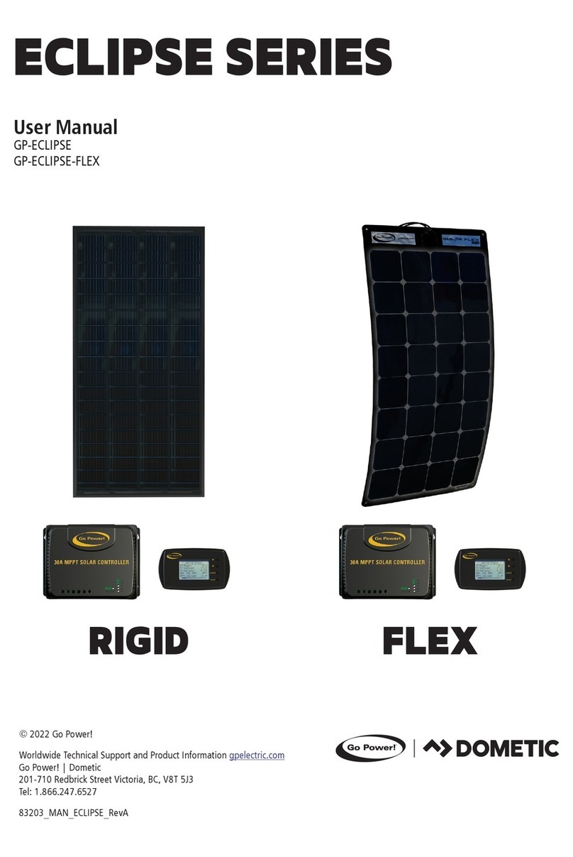Dometic ECLIPSE Series Manuel utilisateur
