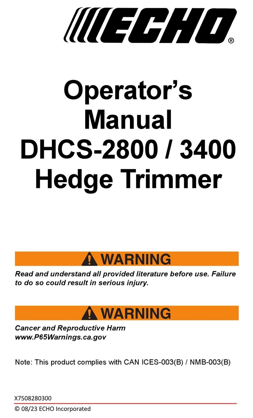 Echo DHCS-2800 Manuel utilisateur