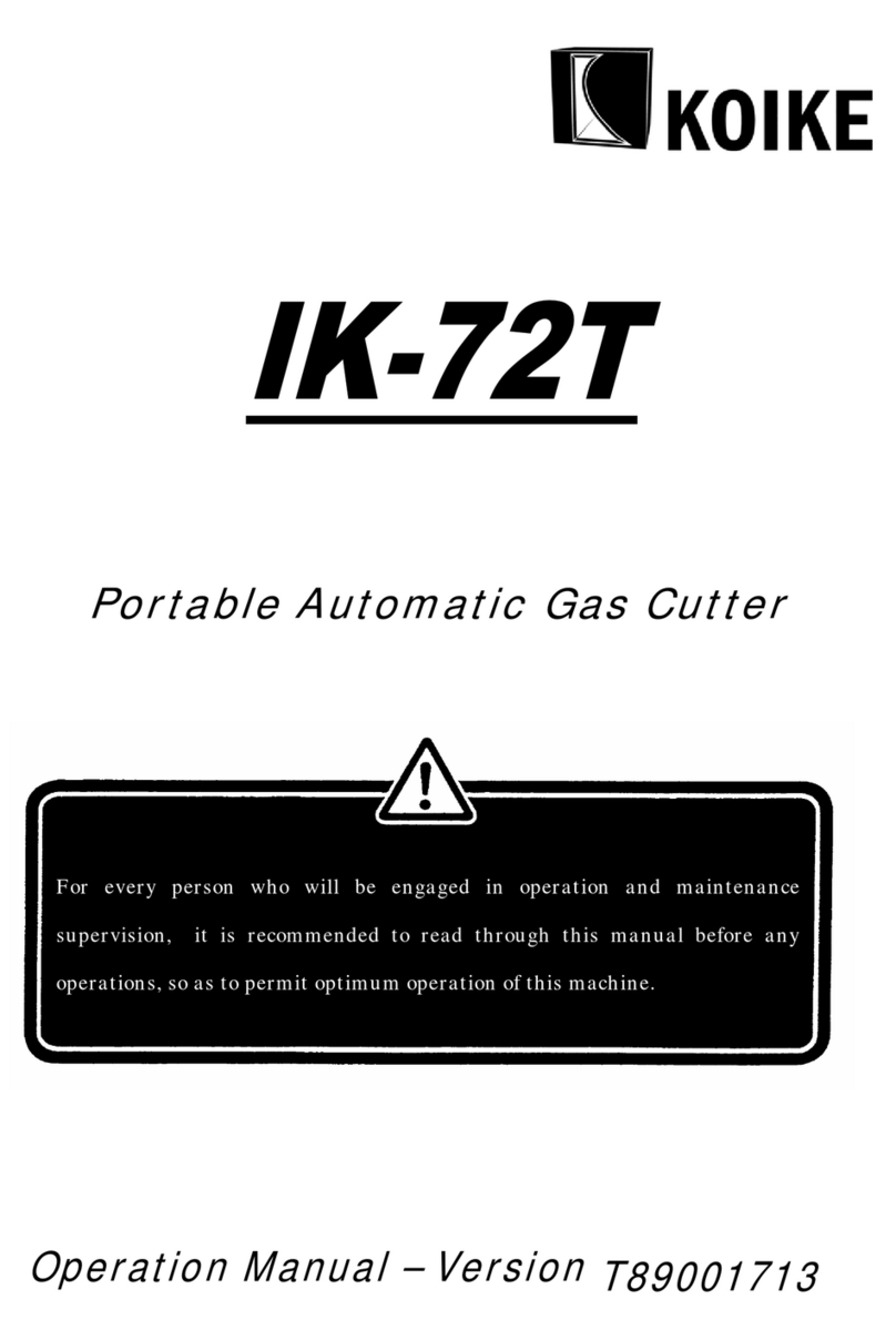 Koike IK-72T Manuel utilisateur