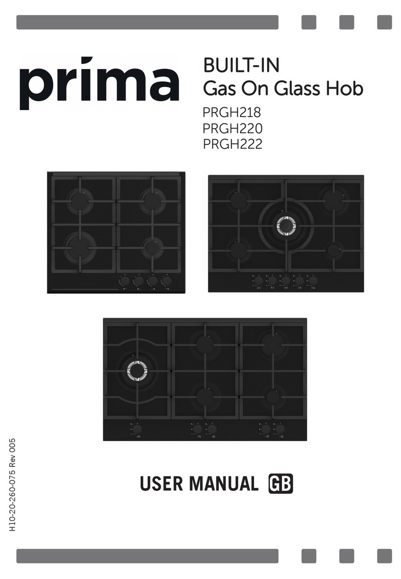 Prima PRGH218 Manuel utilisateur