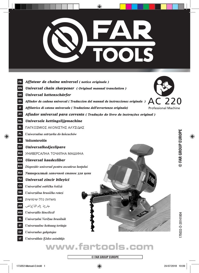Far Tools AC 220 Manuel d'utilisation et d'entretien