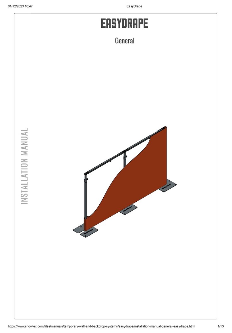 ShowTex EASYDRAPE Manuel utilisateur