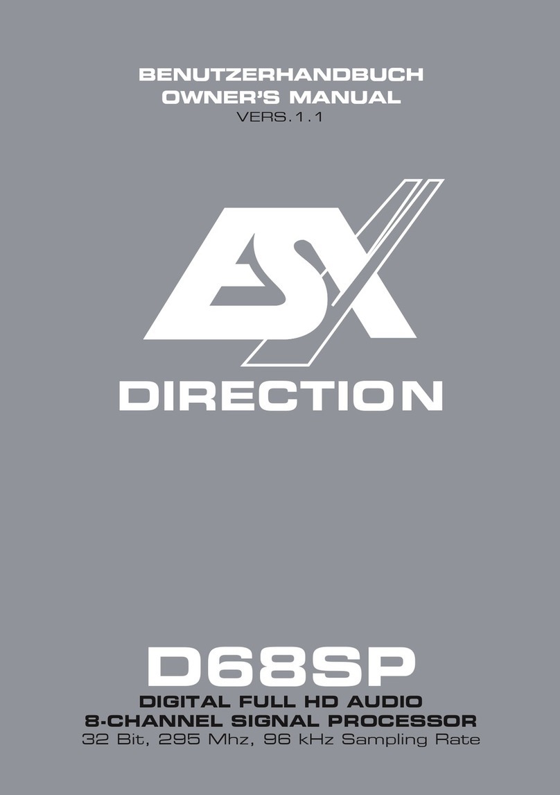 ESX D68SP Manuel utilisateur