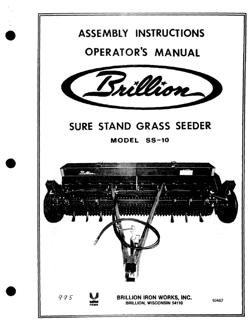 Brillion SS-10 Manuel d'exploitation et d'entretien