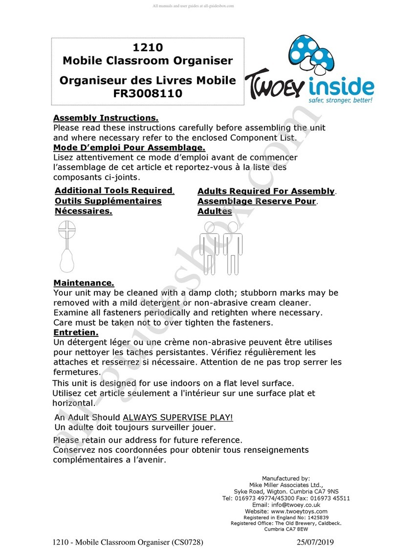 Twoey inside FR3008110 Manuel utilisateur