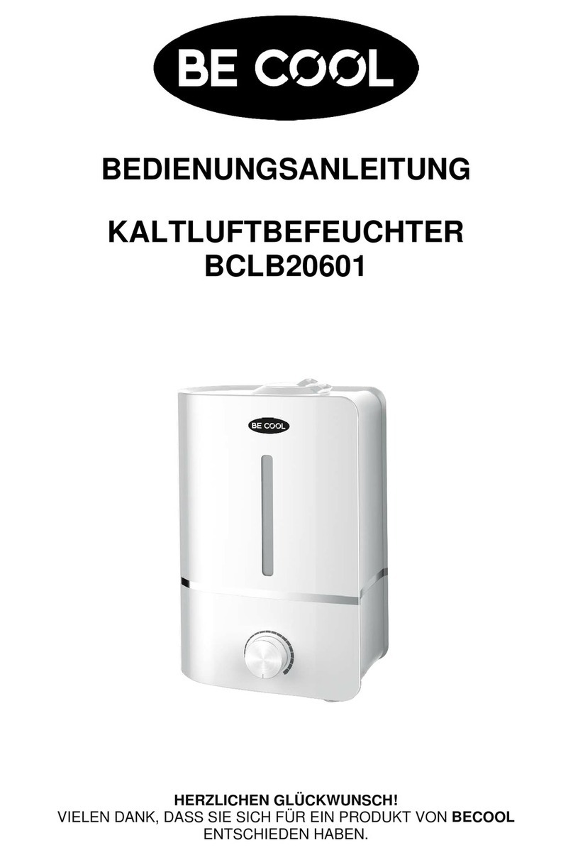 Be Cool BCLB20601 Manuel utilisateur