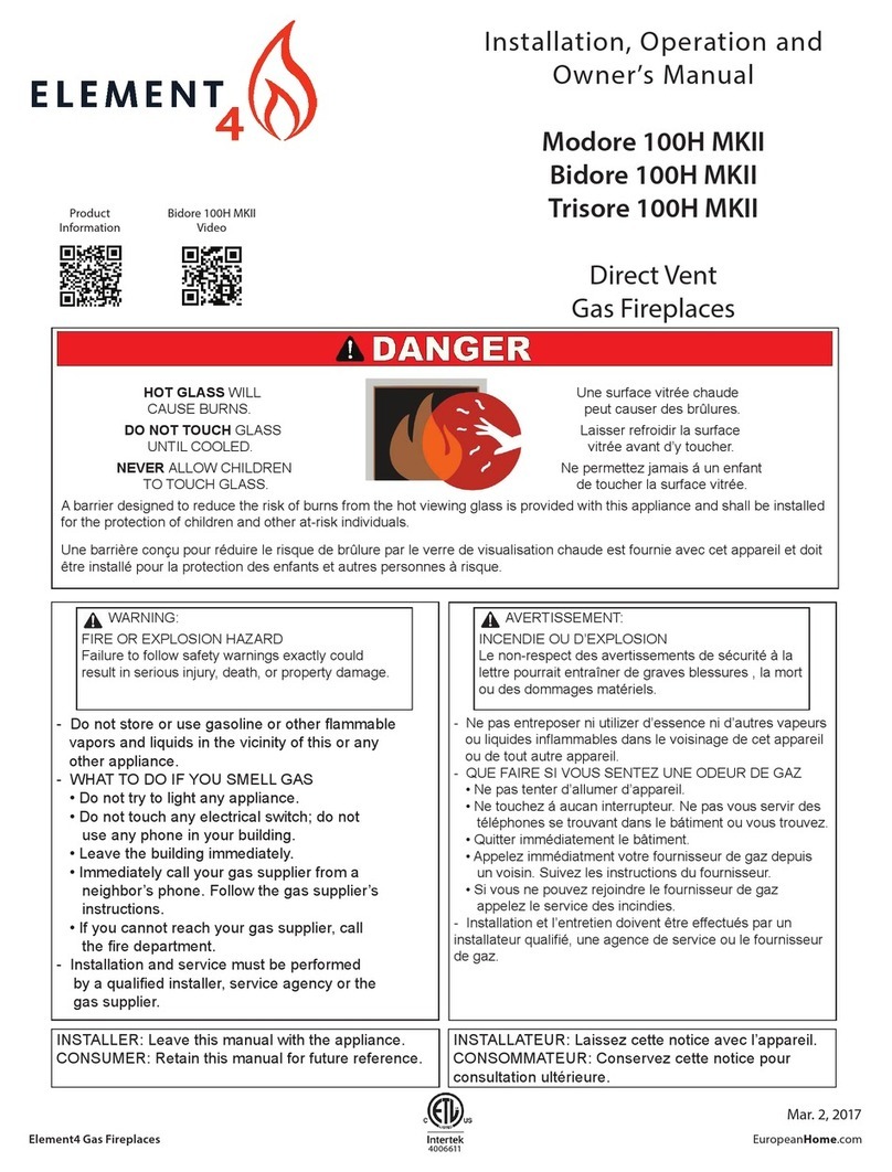 Element4 Bidore 100H MKII Manuel utilisateur