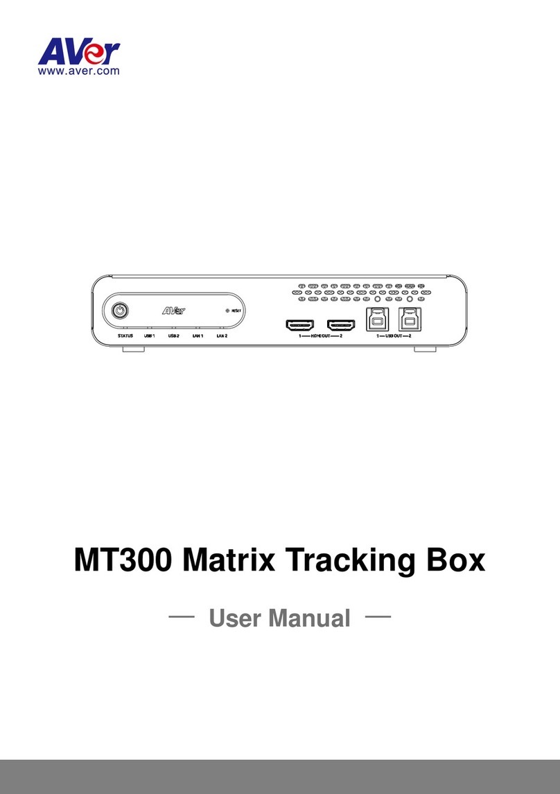 AVer MT300 Manuel utilisateur