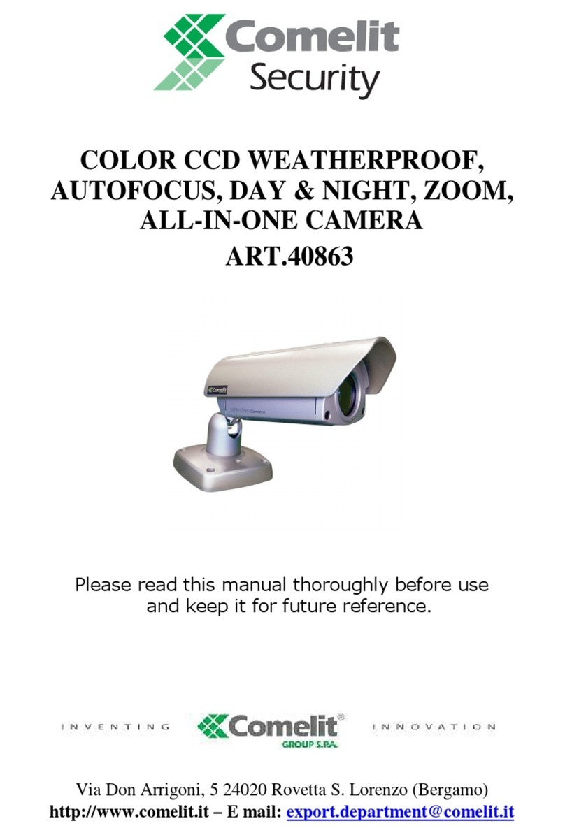 Comelit 40863 Manuel utilisateur