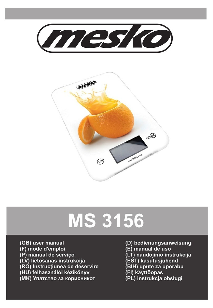 Mesko MS 3156 Manuel utilisateur