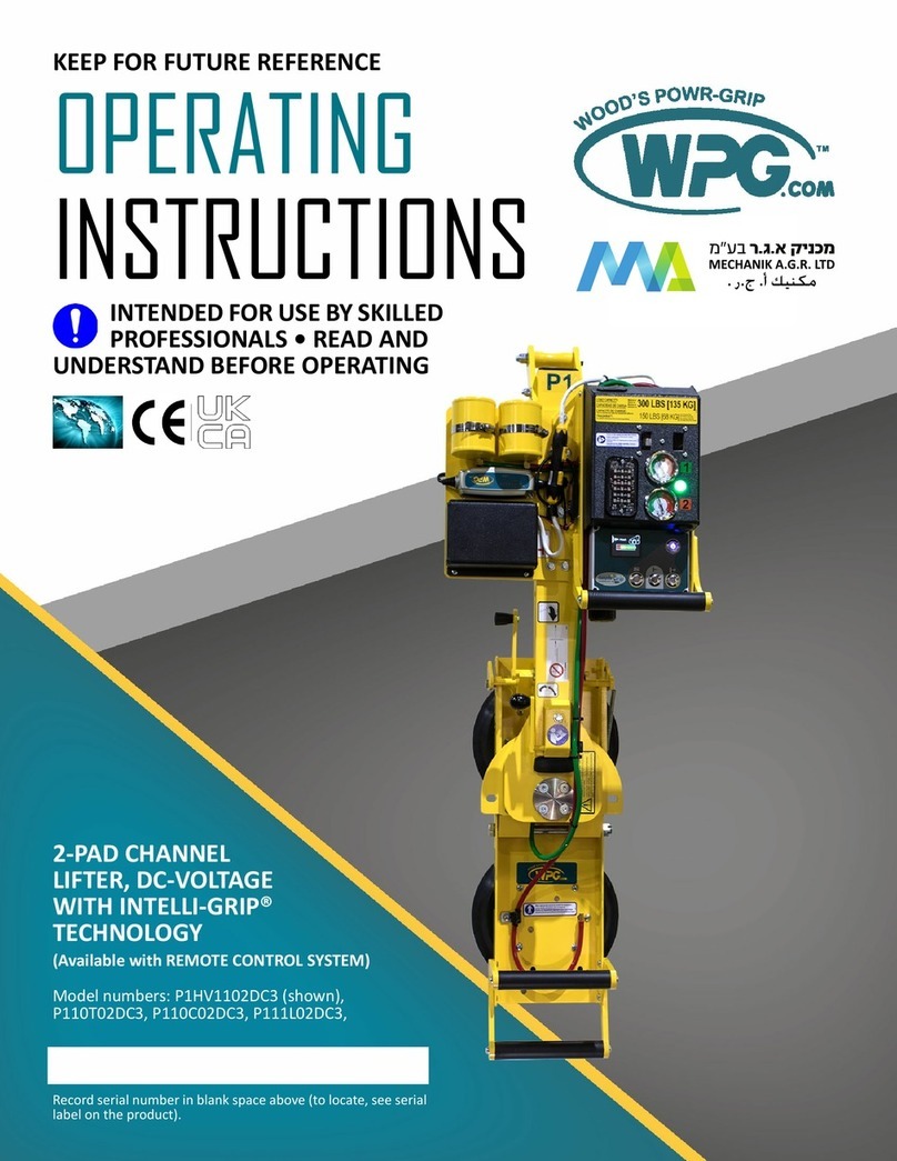 WPG P1HV1102DC3 Manuel utilisateur