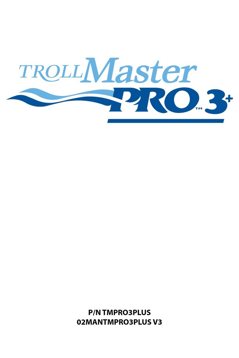 CMP Wireless TROLLMaster PRO3+ Manuel utilisateur CMP Wireless TROLLMaster PRO3+ Manuel utilisateur