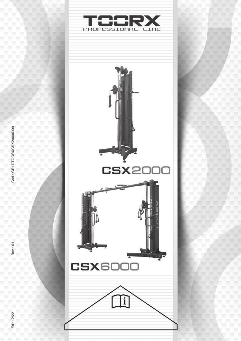 TOORX CSX2000 Manuel utilisateur