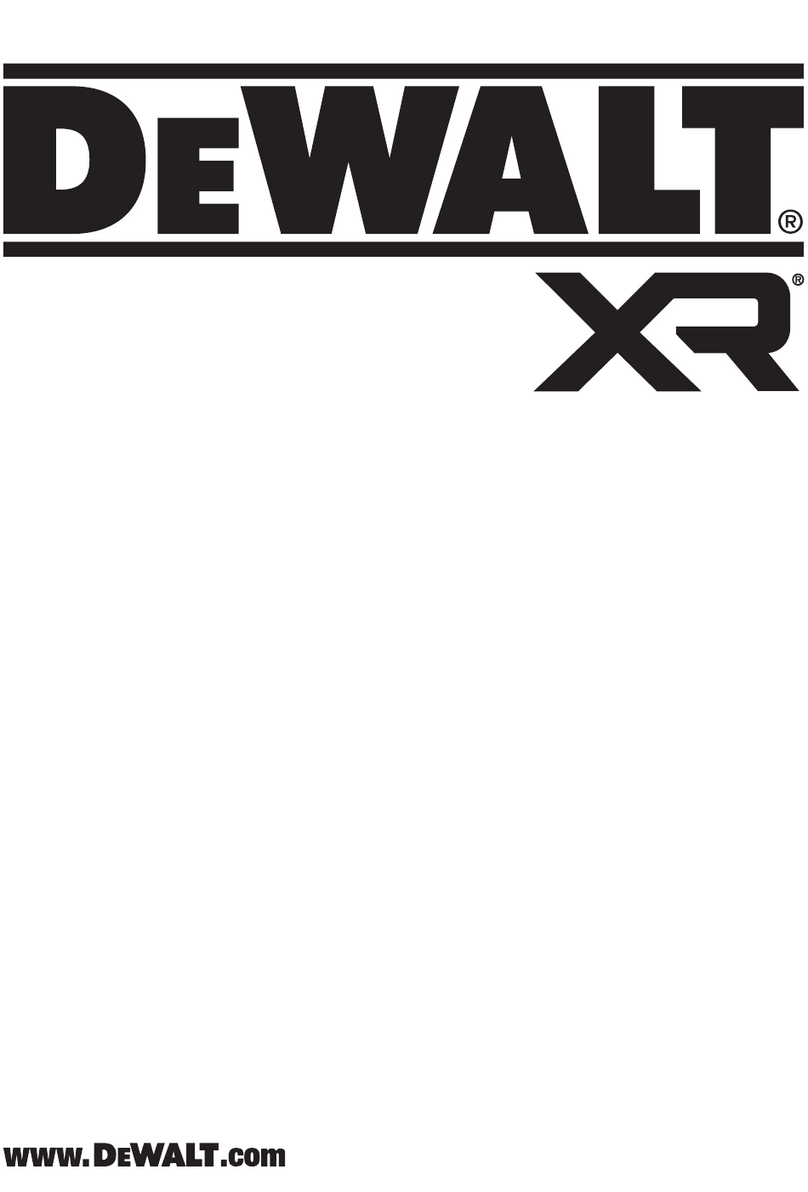 DeWalt DCF500N Manuel utilisateur